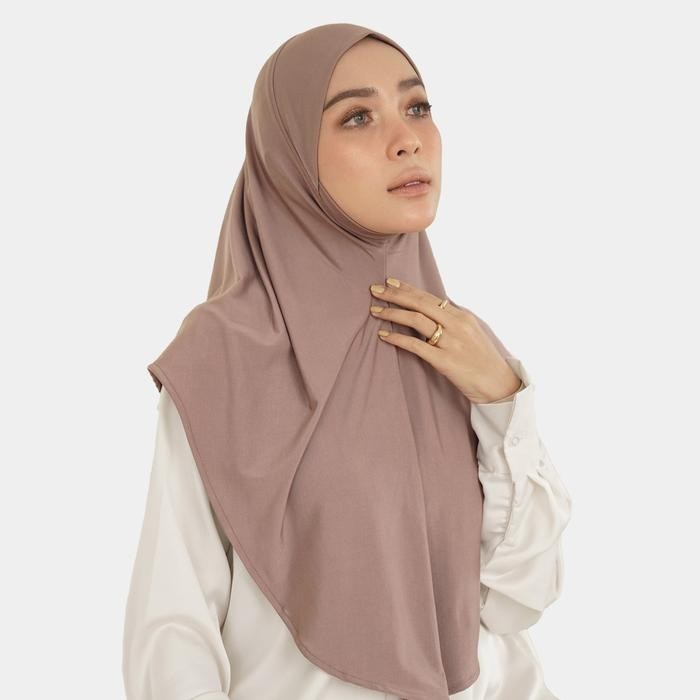 Hameeda - Alaia Instant Hijab Bergo Jersey Pad Lembut Muslim Instan Kerudung Wanita