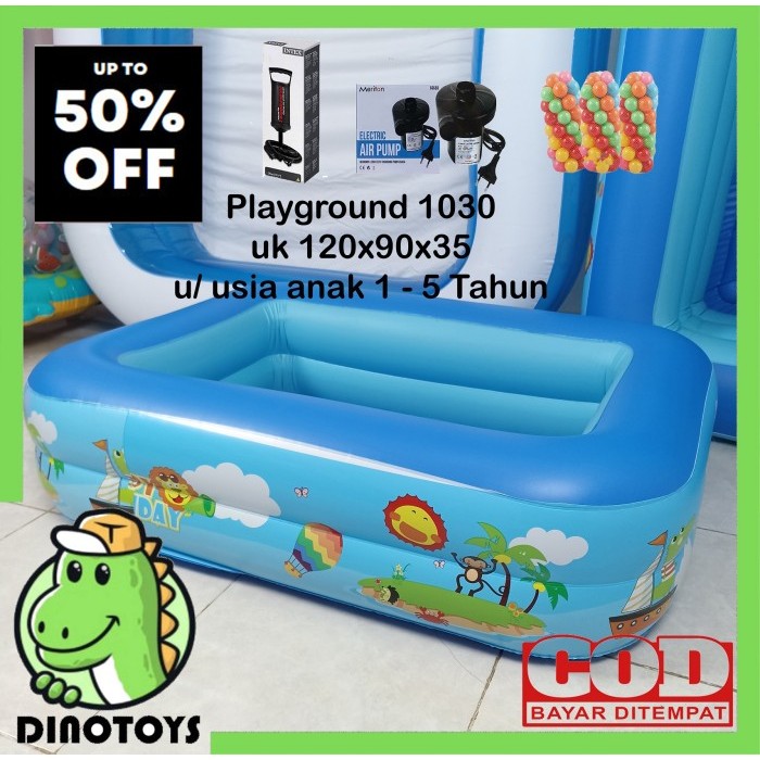 Dinotoys - Kolam Renang Besar Jumbo Anak Dan Dewasa Uk 150Cm 120Cm