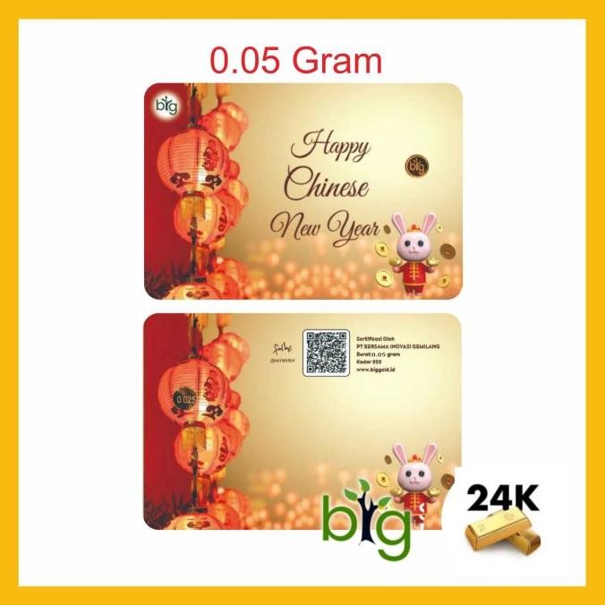 

Emas Logam Mulia 0.05 Gr Emasin Chinese New Year Imlek Angpao Hadiah Original