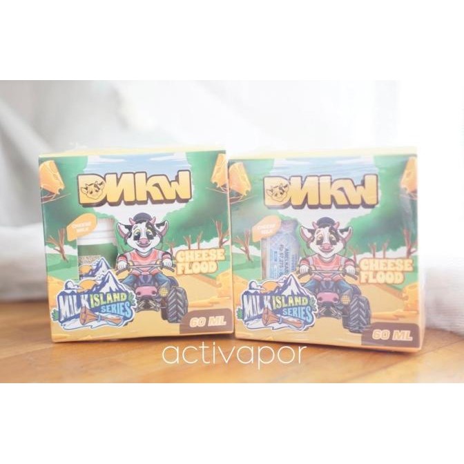 SIAP KIRIM DNKW CHEESE MILK 3MG 60ML DENKAW V4 MILKS SUSU KEJU CUKAI