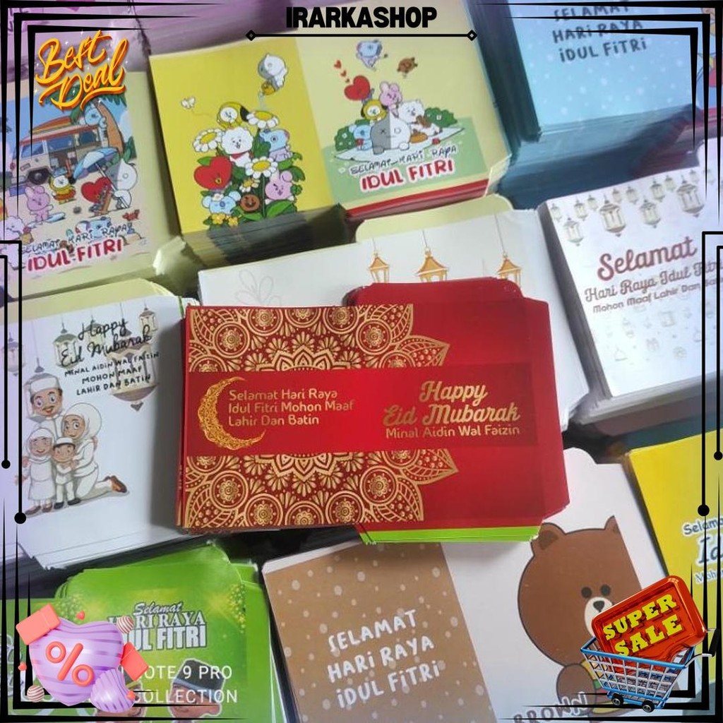 

Pilih Motif - 100 Lembar Amplop Mini Karakter D Terlaris