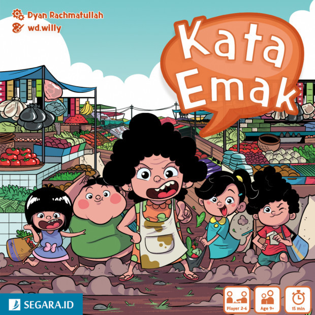 Kata Emak Board Game Indonesia