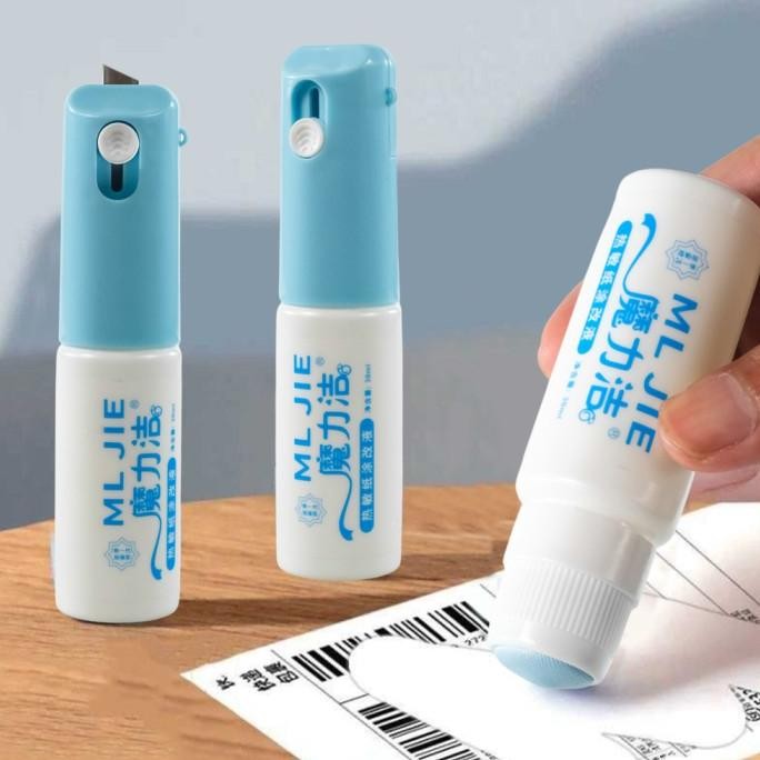 

SIAP KIRIM STEMPEL PENGHAPUS RESI 2 IN 1 CUTTER PEMBUKA PAKET BLUE