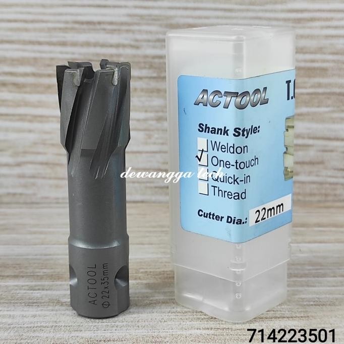 

SIAP KIRIM JETBROACH 22.0MM MATA BOR MAGNET 22MM MAGNETIC ANNULAR CUTTER 22 MM