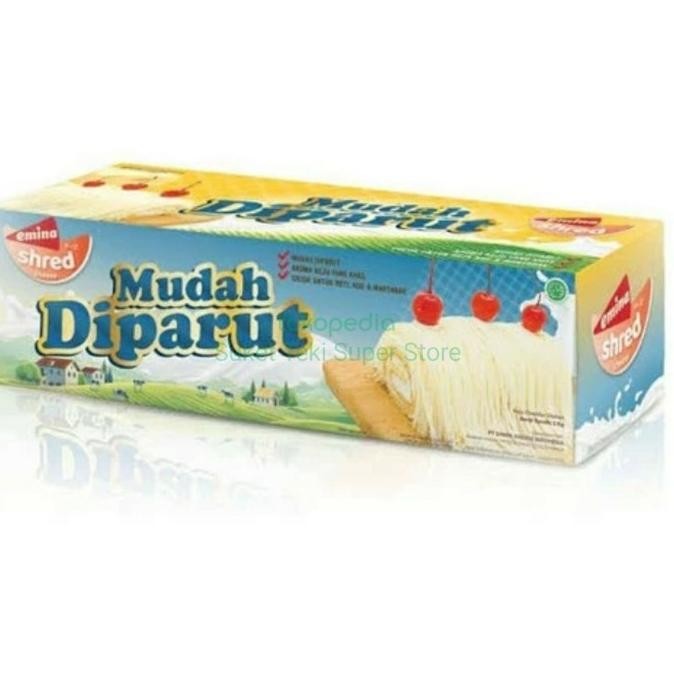 

SIAP KIRIM EMINA SHRED 2KG KEJU MUDAH DIPARUT BLOCK CHEESE MURMER