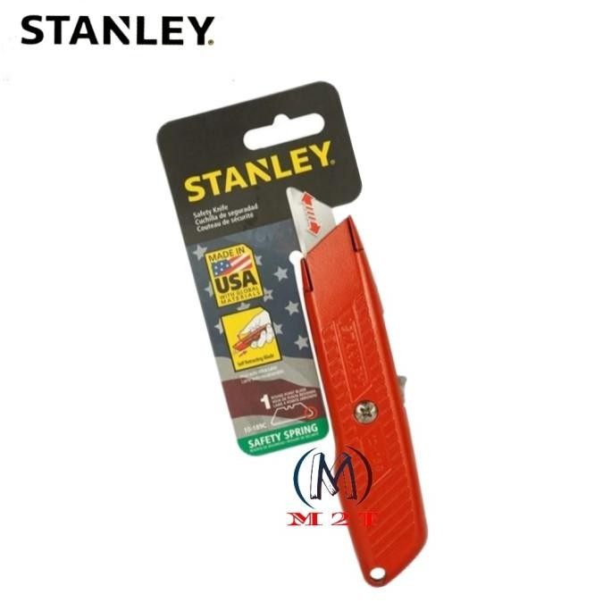 

SIAP KIRIM STANLEY UTILITY KNIFE CUTTER SAFETY LOCK / PISAU CUTTER 6IN 10-189C
