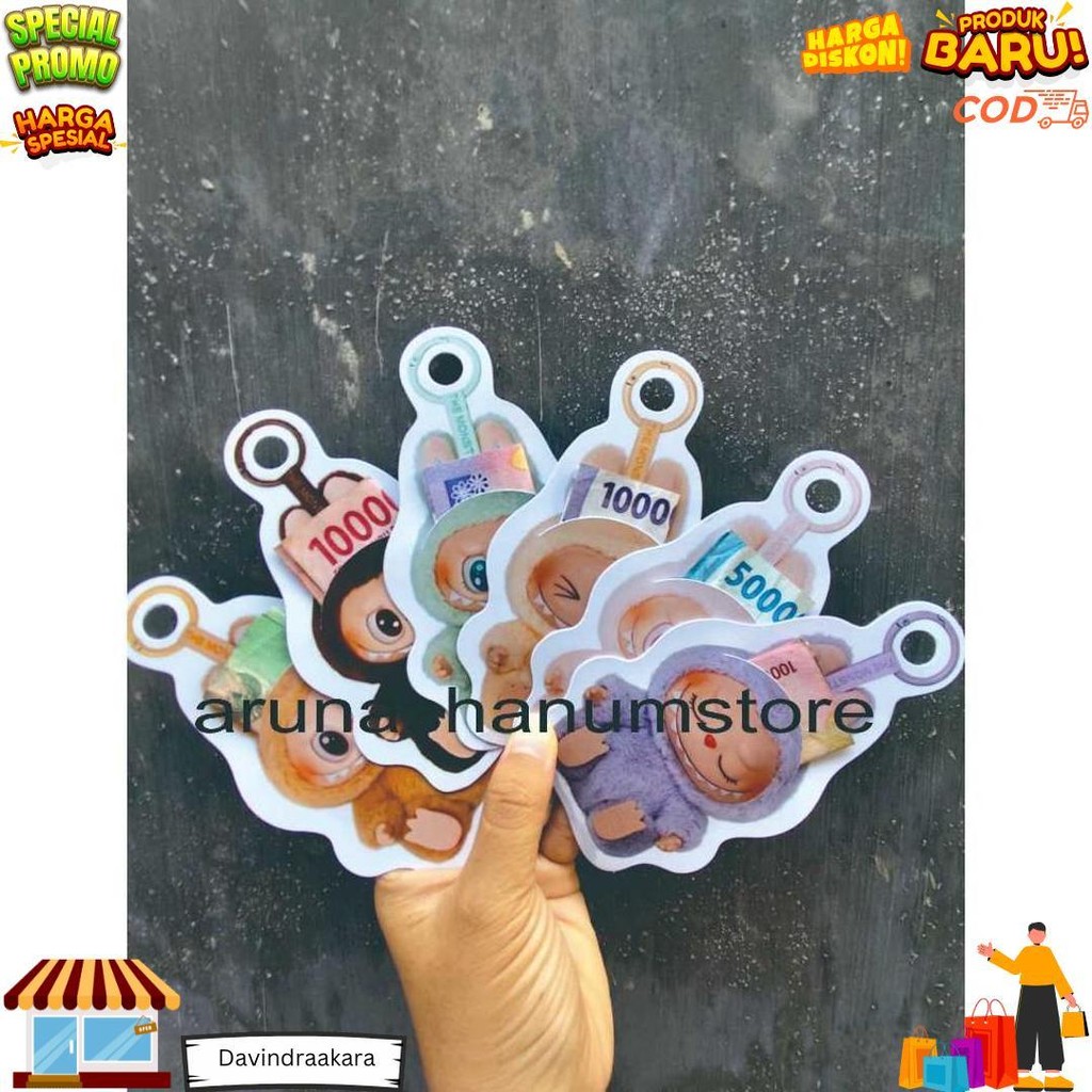 

(6 Pcs) Amplop 3D Motif Labubu Lebaran Idul Fitri, Imlek, Dan Tahun Baru 2025 D Promo Puncak