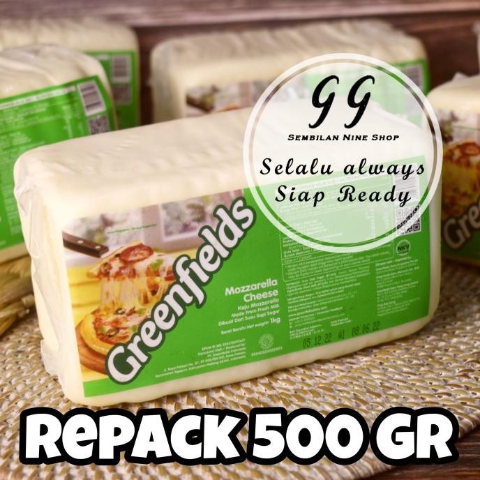 

SIAP KIRIM GREENFIELDS 500 GRAM MOZZARELLA CHEESE GREENFIELD KEJU MOZARELLA