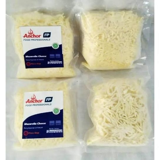 

SIAP KIRIM ANCHOR SHREEDED MOZARELLA KEJU MOZARELLA PARUT ANCHOR 1KG HALAL INSTAN