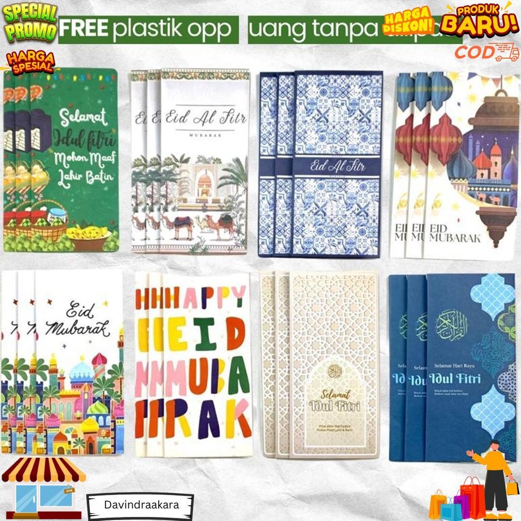 

Amplop Lebaran Premium Uang Tanpa Di Lipat Super Tebal Isi 80 D Ramadhan Sale