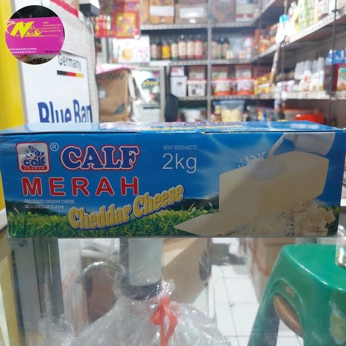 

SIAP KIRIM KEJU CALF MERAH CHEDDAR 1 KG KHUSUS GRAB GOJEK