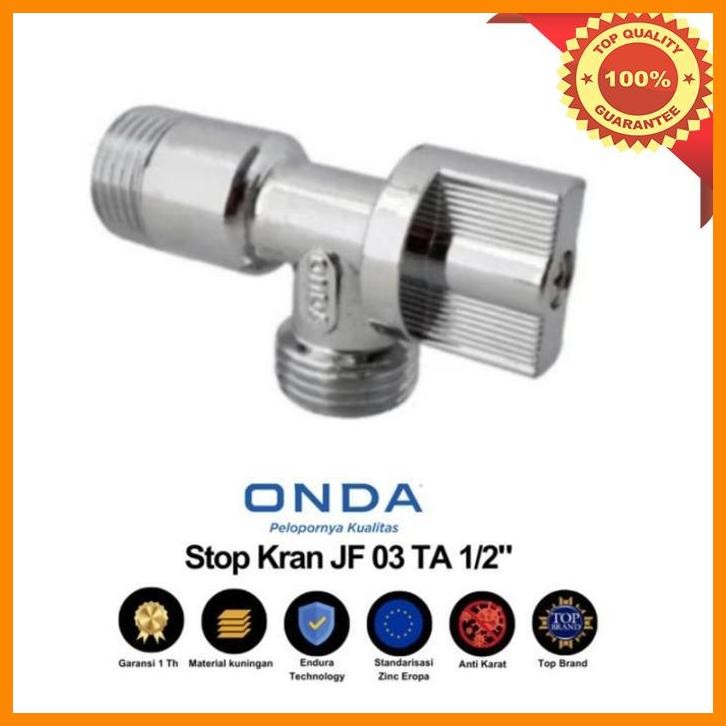 [SMM] STOP KRAN BIDET WC ONDA JF 03 KERAN AIR CABANG 1 STOP KRAN JF 03 TA ONDA/KRAN SHOWER WC CLOSET