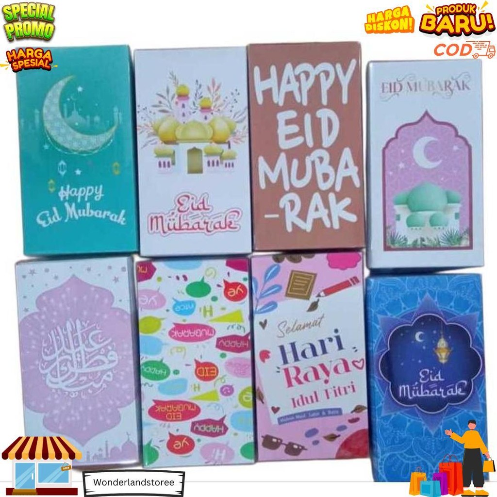 

[1 Pak] Amplop Lebaran Besar Isi 50 Lembar / Angpao Hari Raya Idul Fitri Ramadhan D Terlaris