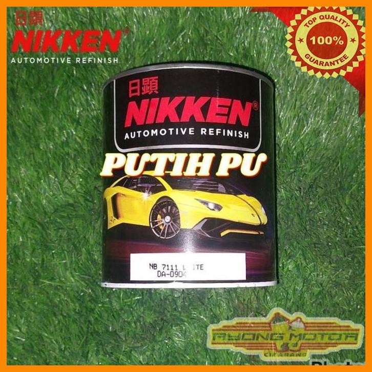 [AMC] CAT NIKKEN PU/CAT DUCO PU NB 7111 WHITE (WHITE SOLID/WHITE GLOSSY)