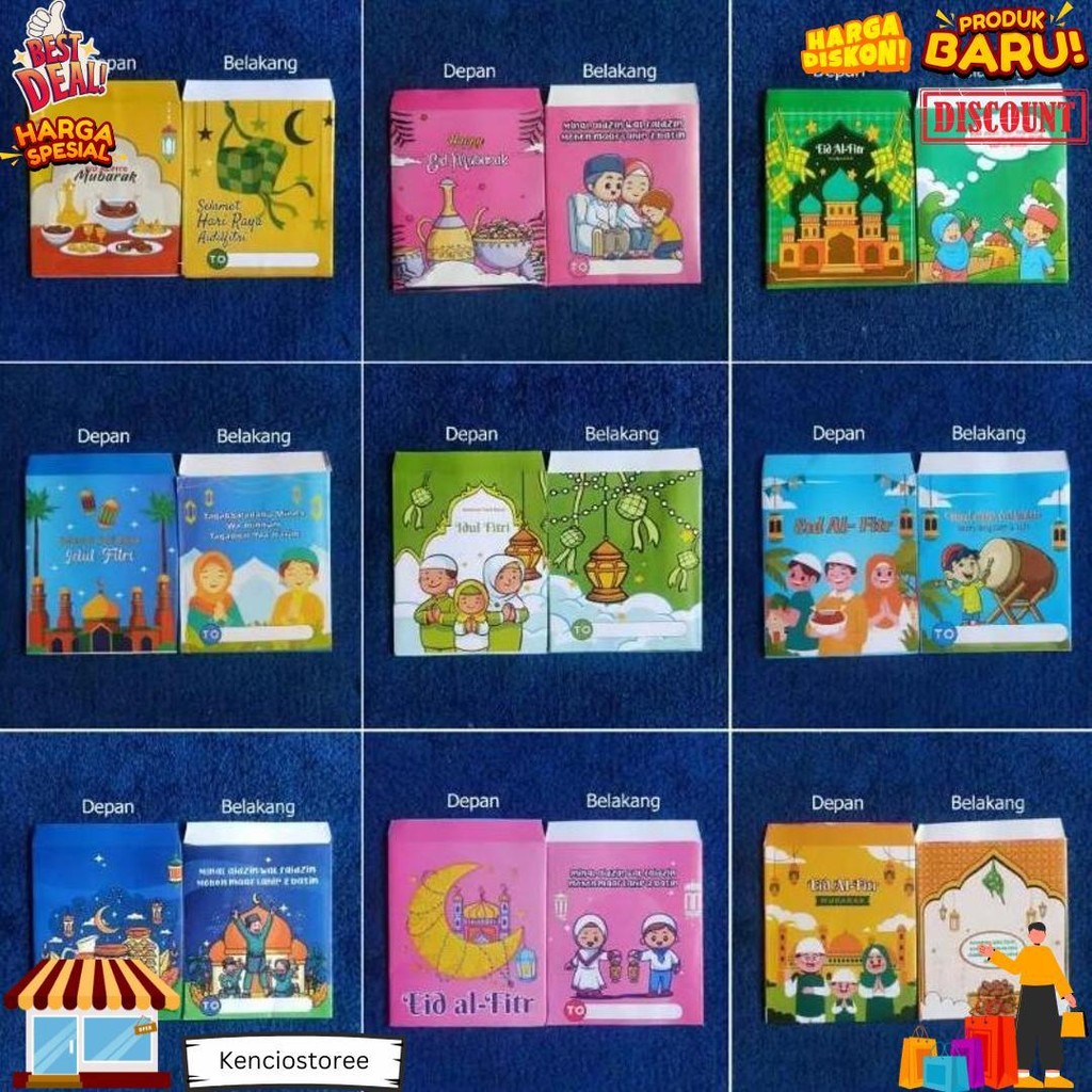 

Paket Usaha Isi 100 Amplop Lebaran Mini Belum Dilipat D Termurah