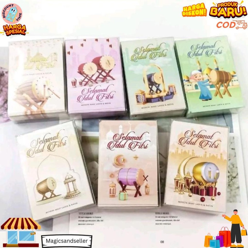 

Amplop Lebaran Motif Muslim / Amplop Karakter Muslim / Amplop Lebaran 2024 D Termurah