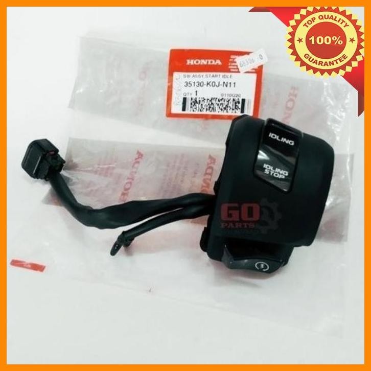 [SMM] SAKLAR KANAN HOLDER KANAN GENIO ISS INDLING STOP ORI AHM 35130-K0J-N11