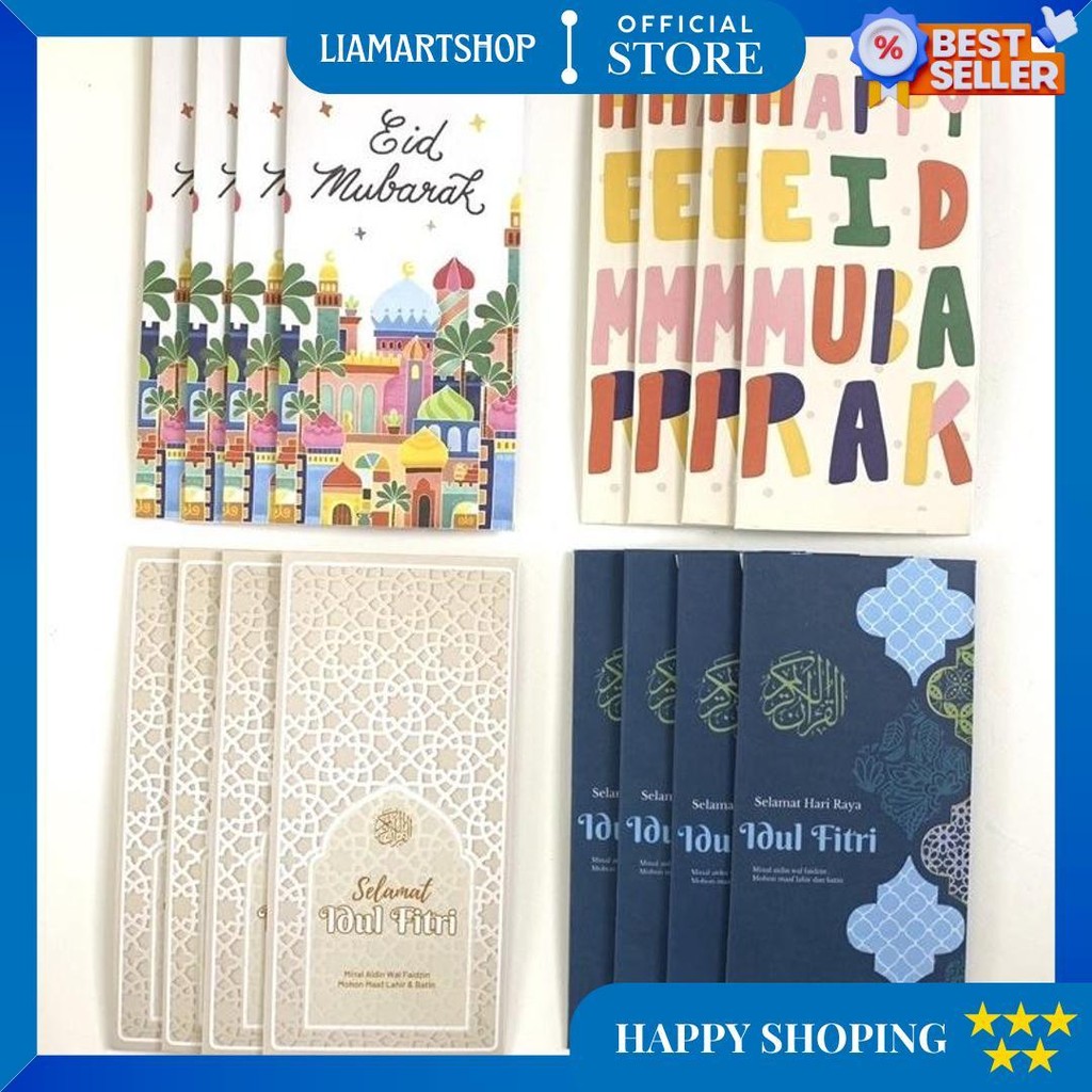 

[ Ready Stok] Amplop Lebaran Premium Exclusive Super Tebal / Amplop Idul Fitri / Amplop Hari Raya / Angpao Lebaran D Promo Puncak