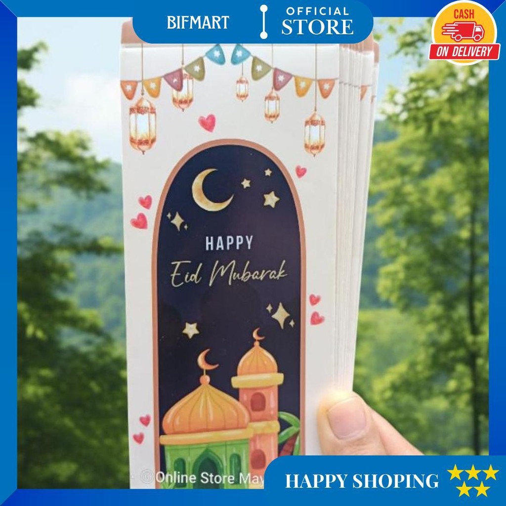 

(10 Pcs Amplop Besar) Grosir Sudah Di Lem Amplop Lebaran D Promo Puncak
