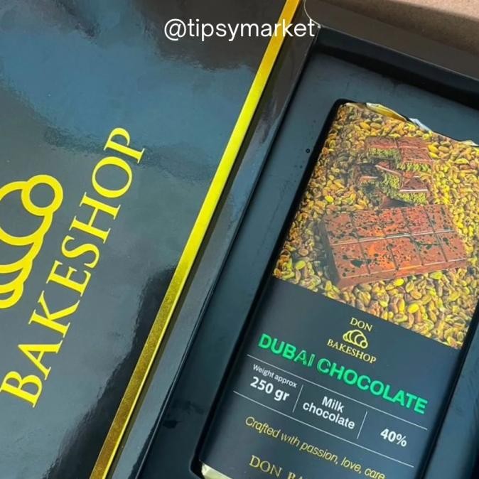 

Grosir Jastip Dontbakes Coklat Dubai Pistachio Kunafah