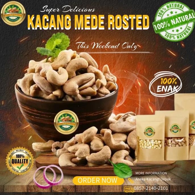 

Grosir Mede Panggang 500Gram ( Kacang Mete Oven ) Roasted Cashew