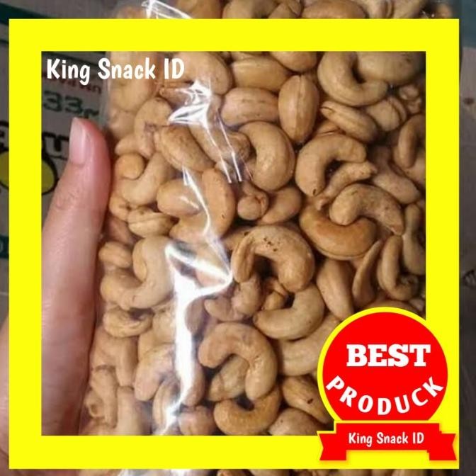 

Murah 1Kg Kacang Mede Original Jumbo / Mede Asin Panggang Mente Oven Premium
