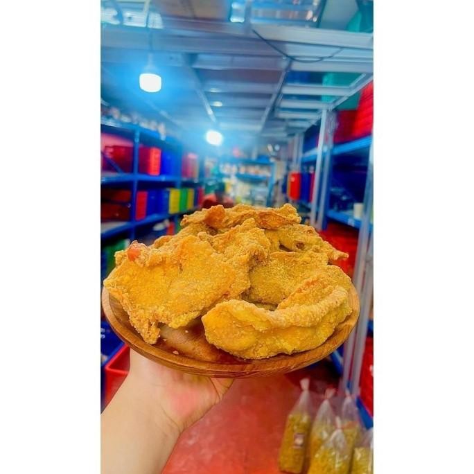 

Sale Kulit Ayam Original 1Kg Keripik Kulit Ayam Crispy Pedas Dan Original