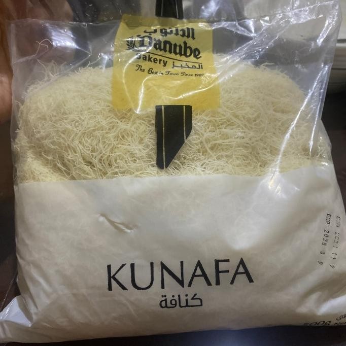 

Sale Kunafa 500Gr. Buatan Saudi Asli. Kunafa/Kunafe/Kunafah/Ketaifi/Kataifi/Ketayfi