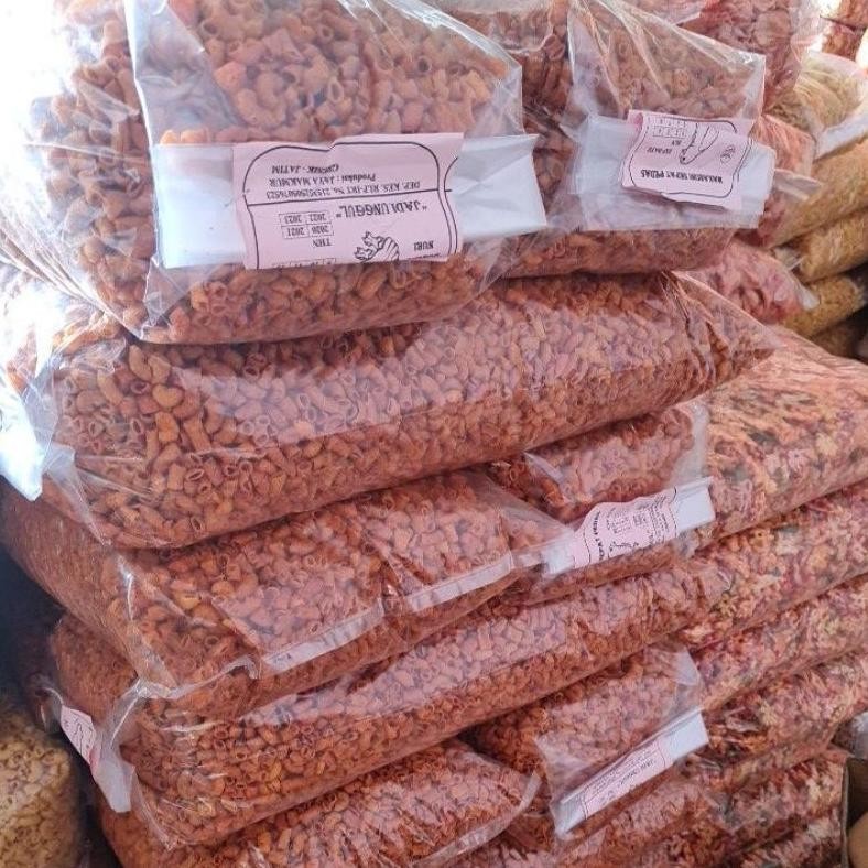 

ORIGINAL 1kg Makaroni pipa varian rasa by jayamakmur2 snack ugi-113