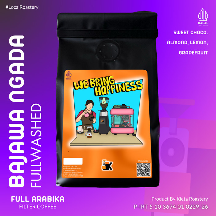 

Kopi Arabika Bajawa Flores 1Kg Bukan Untuk Espresso