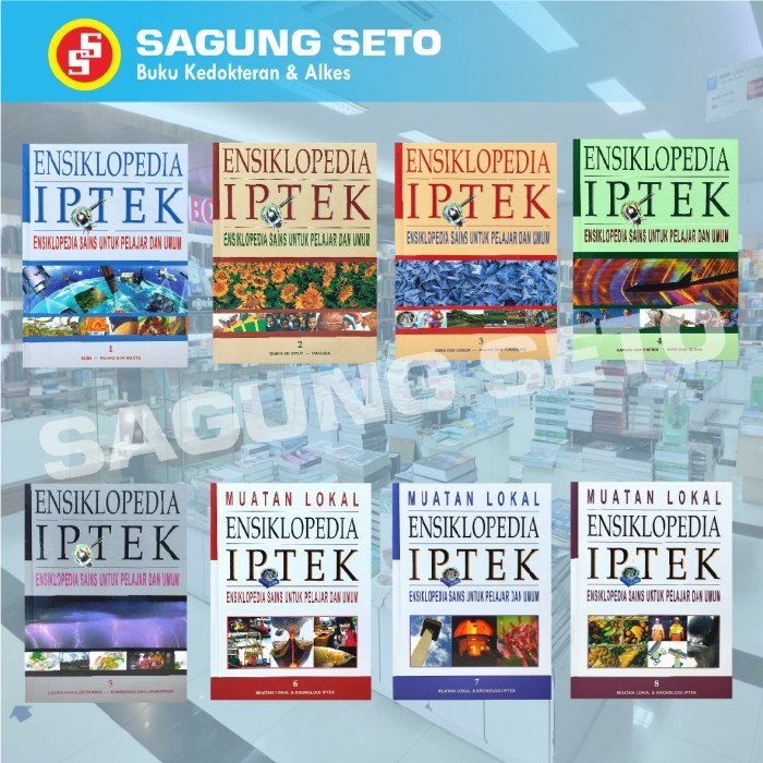

TERBARU! ENSIKLOPEDIA IPTEK 8 JILID (8 BUKU) - LENTERA ABADI