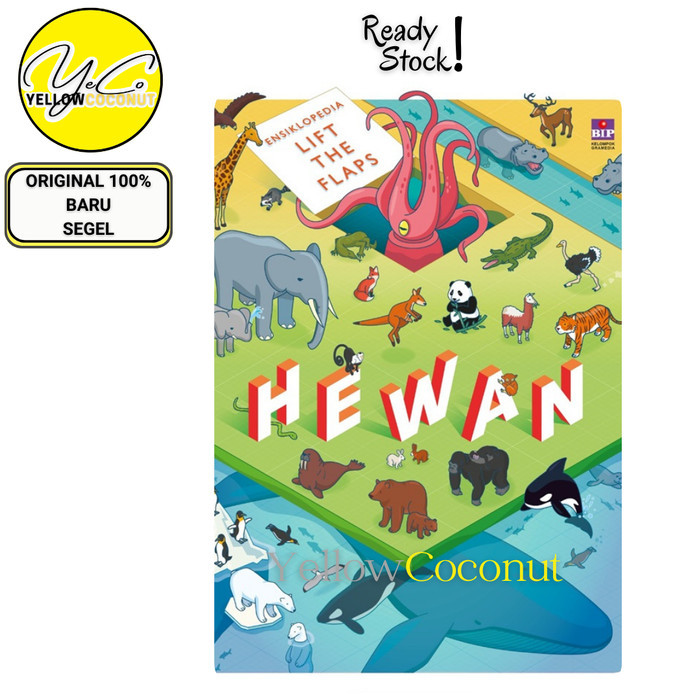 

Seri Ensiklopedia Lift The Flap: Hewan - IGLOOBOOKS