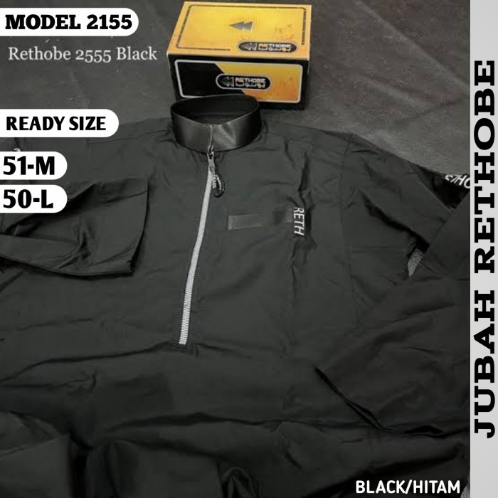 Promo Jubah Gamis Trendy Exclusive Pria Dewasa Rethobe By Alshiaka Ori 100% Best Seller