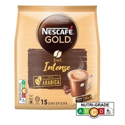Nescafe Gold 3in1 Intense with Golden Roasted Arabica