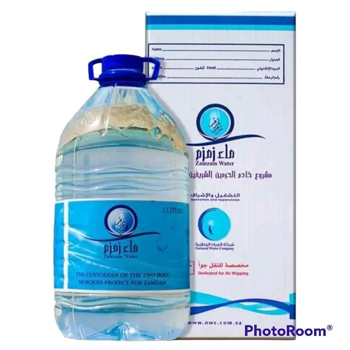 

terbaru !!! zamzam 5 liter kemasan galon alami air water ready