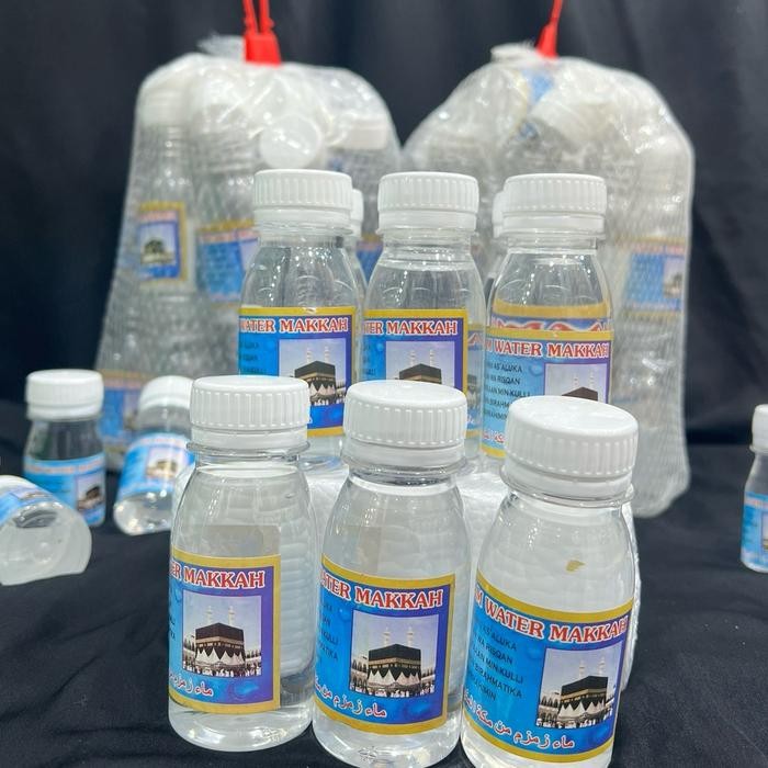 

terbaru !!! air zam-zam original kemasan 80ml isi 25pcs water( asli air zamzam ) ready