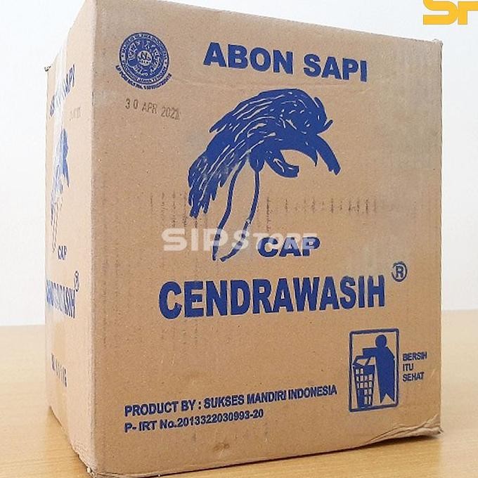 

Abon Cap Cendrawaih Halal Abon Api 6 Ilogram