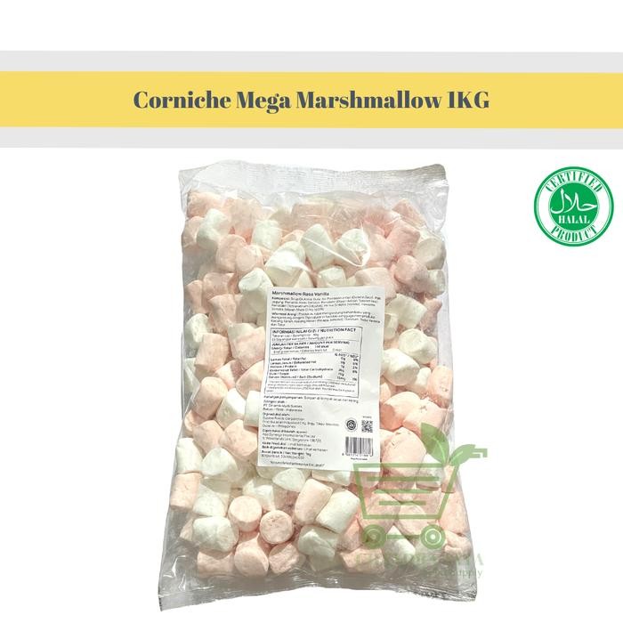 

Produk Terbaru Corniche Mega Marshmallow 1Kg Packing Aman