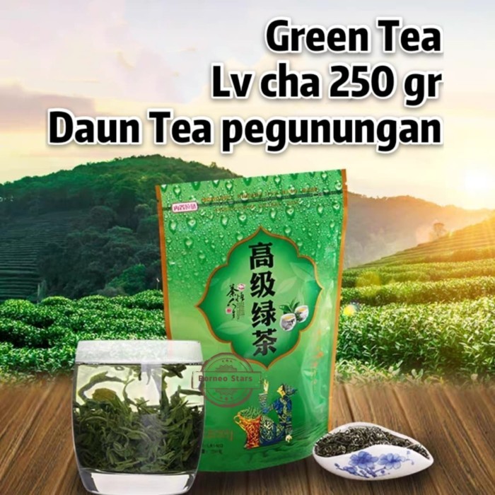 

Daun Tea Gunung /Green Tea 250Gr