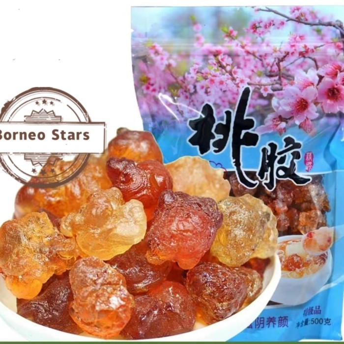 

Peach Gum Tao Jiao Persik 500 Gram