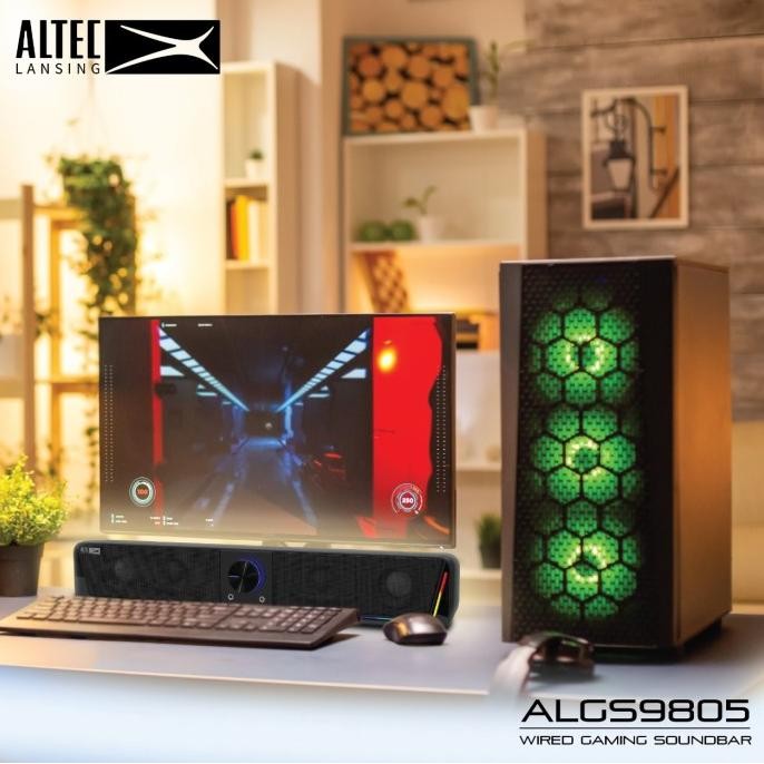 Speaker Altec Lansing Soundbar Algs9805 Original Dan Terpercaya