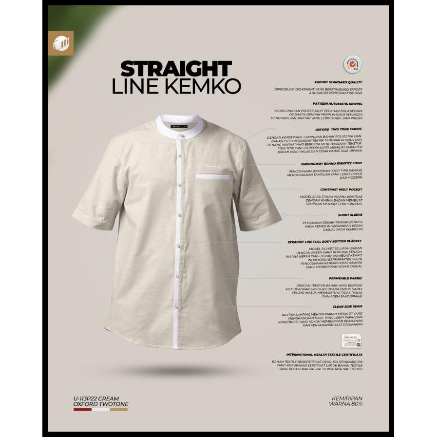 Terbaru Samase Kemko Straight Line Kemko U-113P Best Quality Asli 100% Original