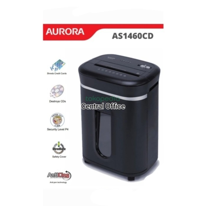 

Paper Shredder Aurora AS-1460 CD harga promo