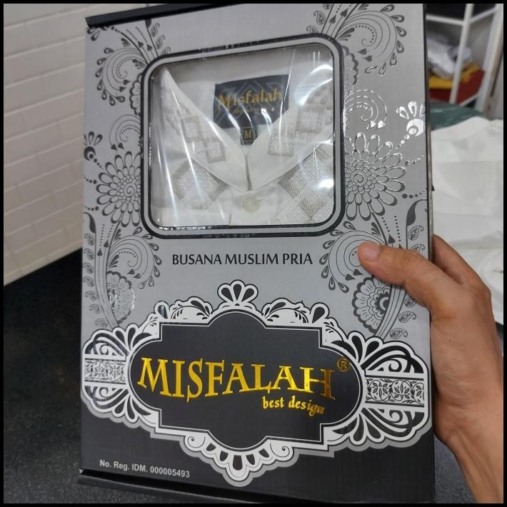 Promo Baju Koko Busana Muslim Pria Misfalah Exclusive Panjang Tipe 0169 Best Seller