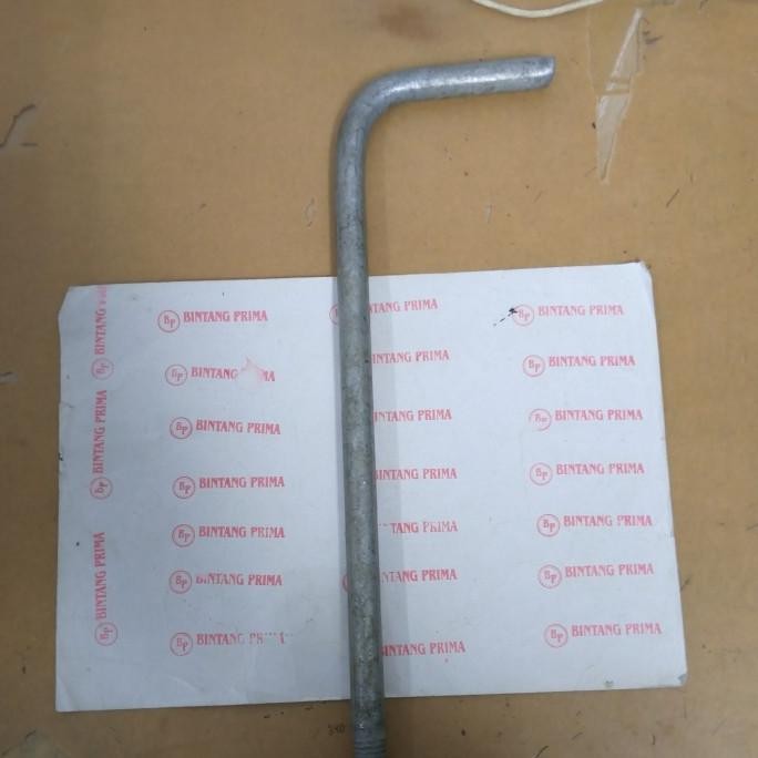 BOLT ANCHOR / BAUT ANGKUR M16 X 40CM HOTDIP GALVANIS PLUS MUR TERMURAH