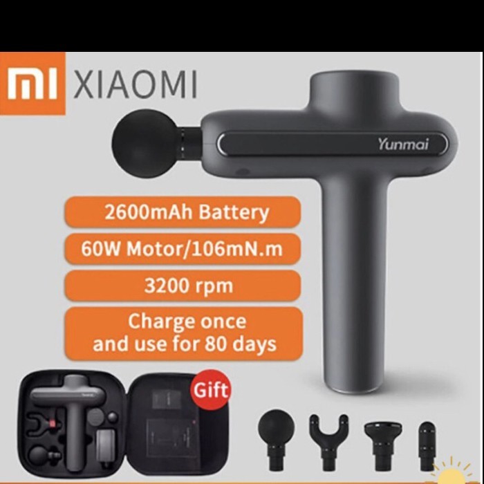 HOT SALE Original Xiaomi Yunmai Pro Electric Massage Gun Alat Pijat Elektrik