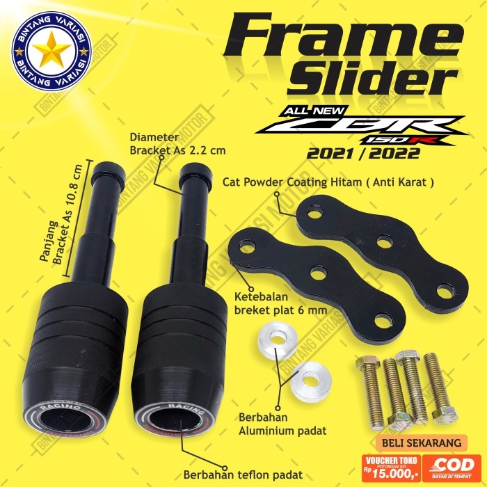 Frame Slider Cbr 150R 2021 K45R New Cbr 150R