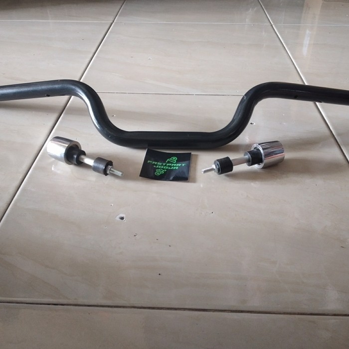 Stang Balap+Jalu Rx King Pendek Hitam Nyaman