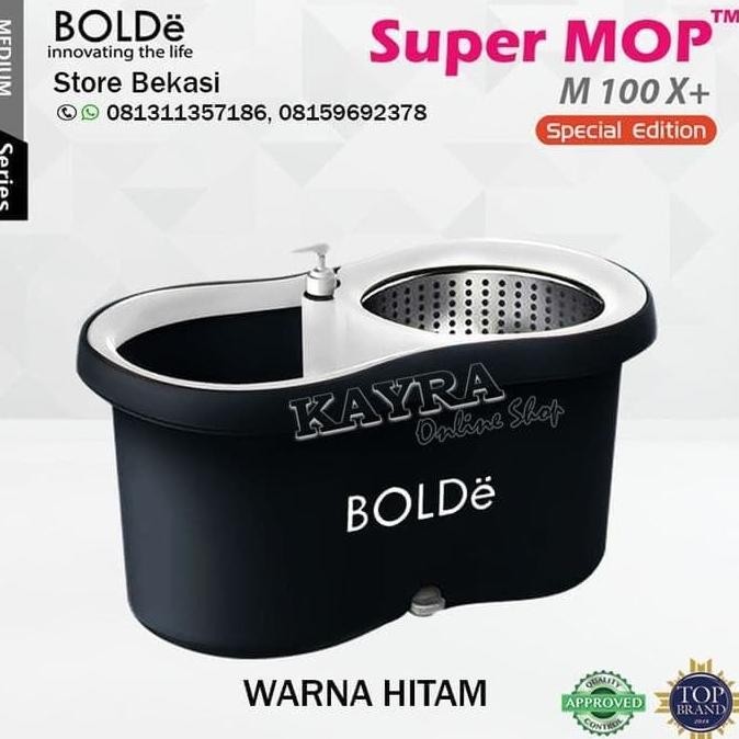 BOLDE Super MOP M100X+ / SUPERMOP BOLDE / BOLDE SUPER PEL / M100X ASLI Terlaris