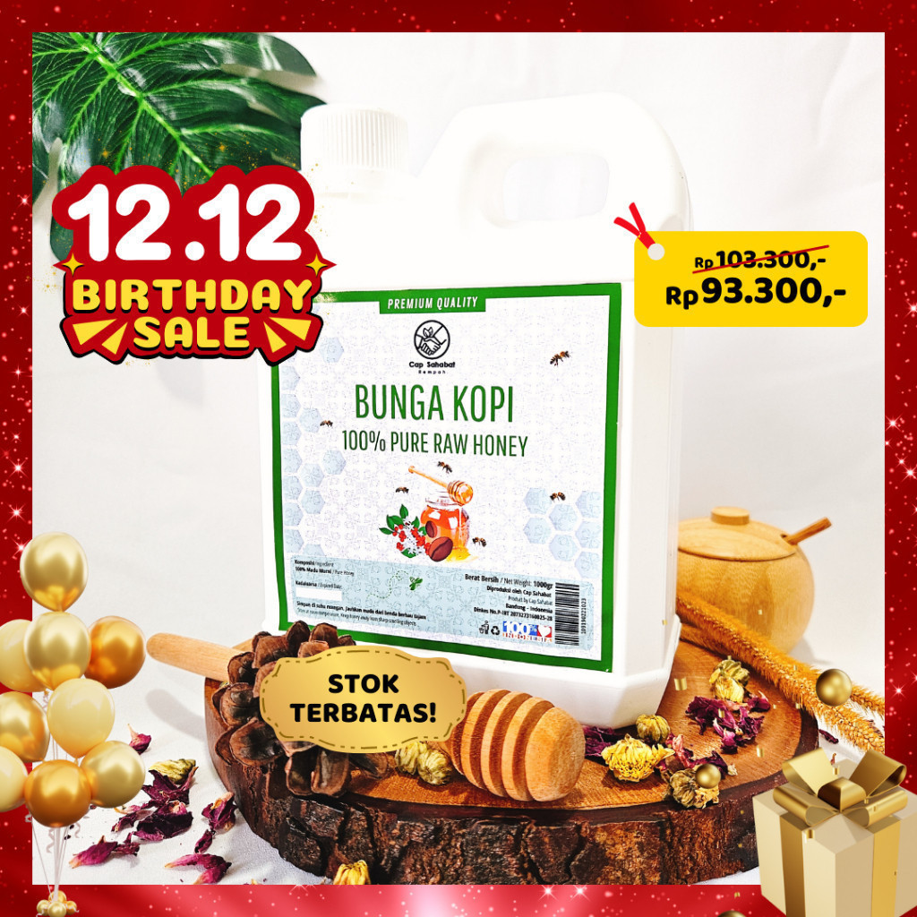 

1kg Madu Hutan Murni Asli / Natural Pure Raw Honey / Variant Nektar Madu / 100% PREMIUM QUALITY